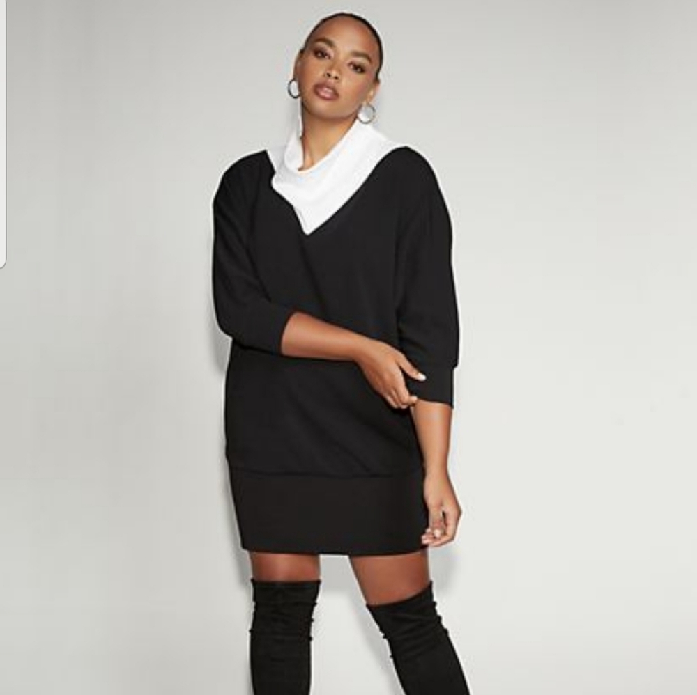 COLORBLOCK SHIFT DRESS - GABRIELLE UNION COLLECTIO